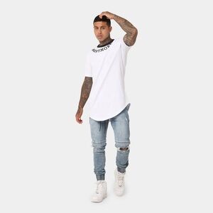 Saint Morta Doomsday Distressed Joggers Vintage Blue